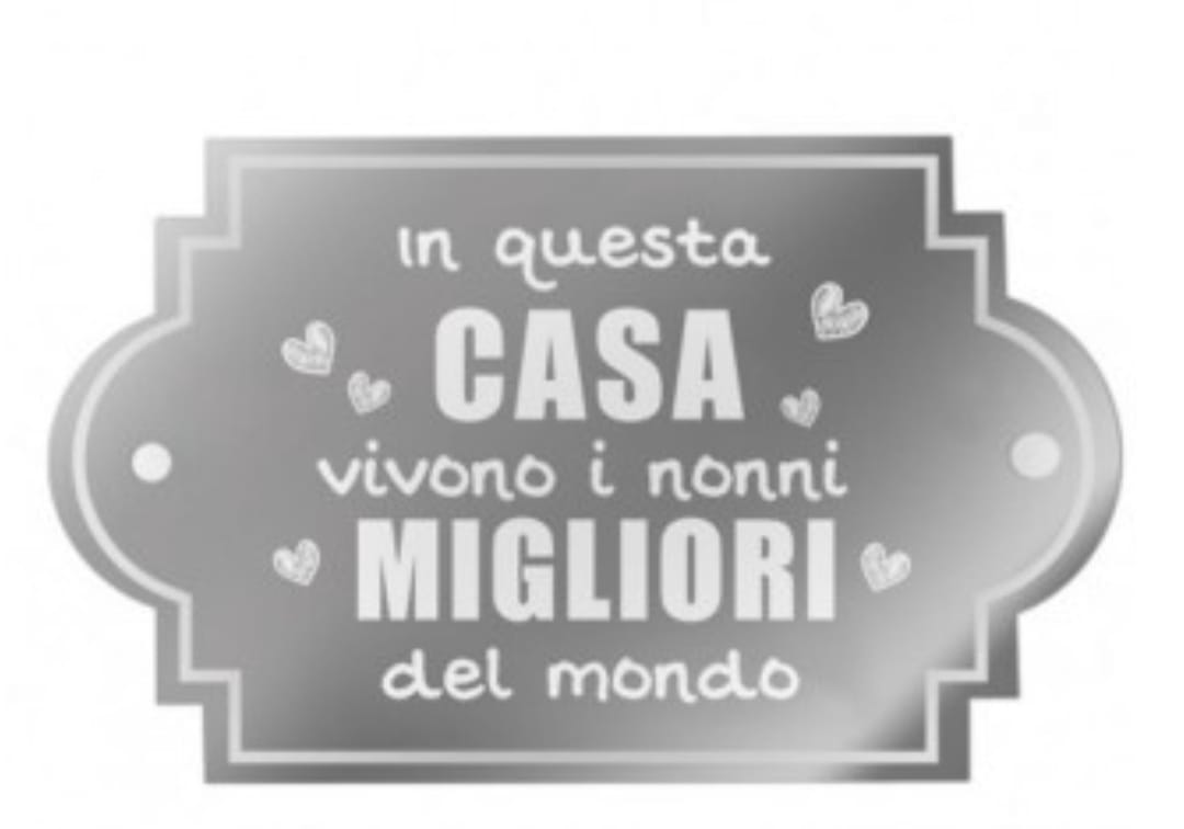 Targhette Legno o Plexiglass