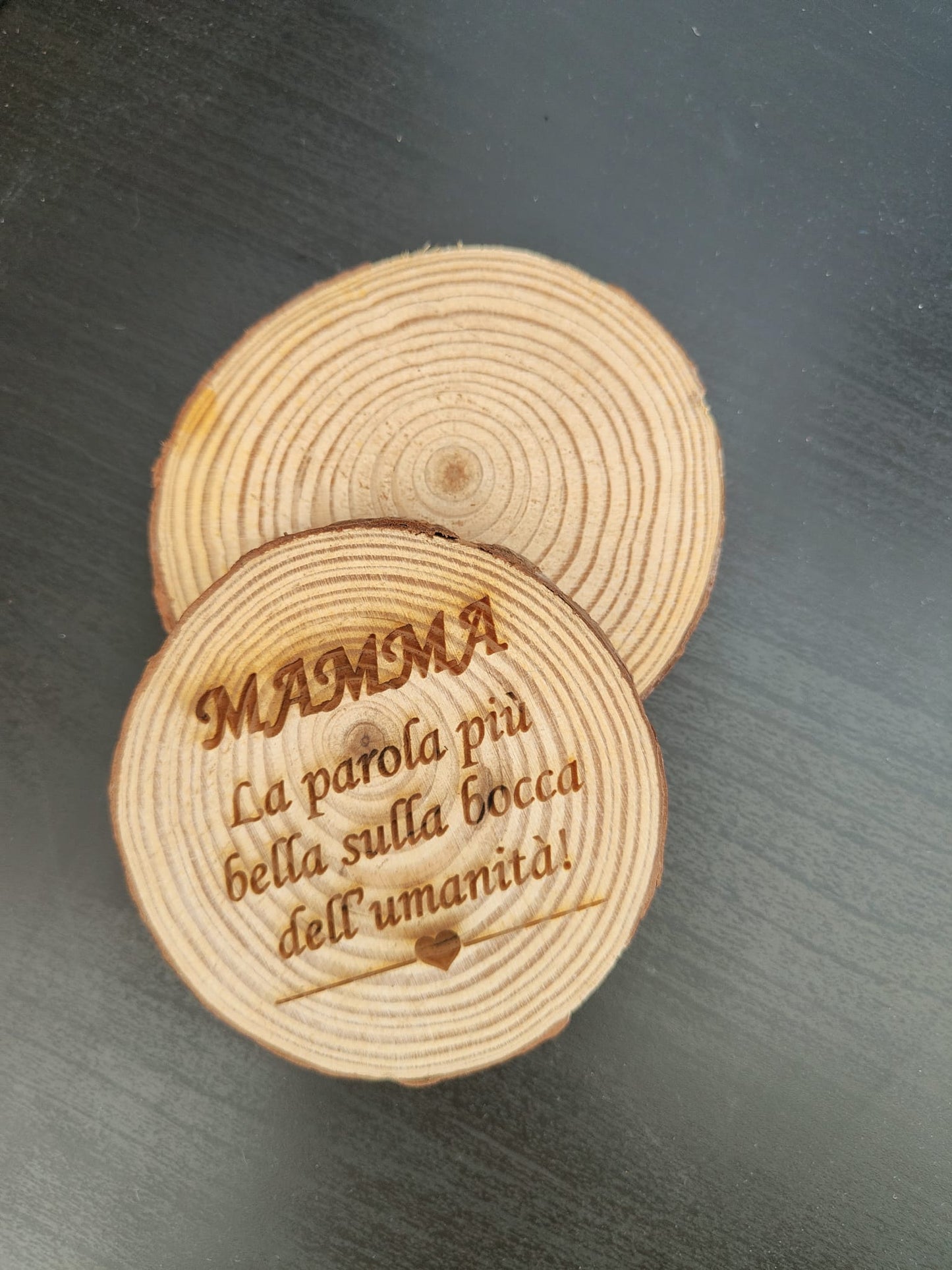 Sottobicchiere in legno