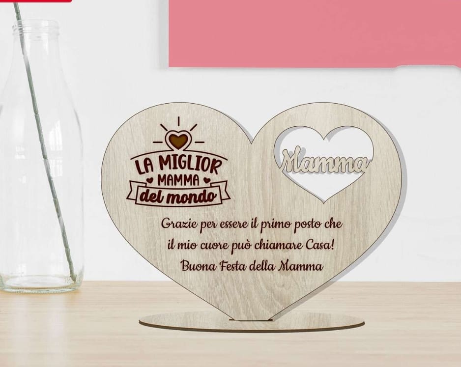 Targa Decorativa A Forma Di Cuore In Legno Con Scritta "Take Time To Be Happy" - 10x10 Cm, Con Corda In Iuta, Idea Regalo Per Famiglia E Amici